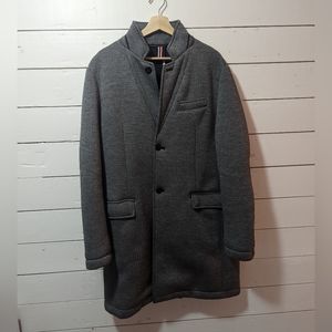 Zara - HERRINGBONE COAT - Grey